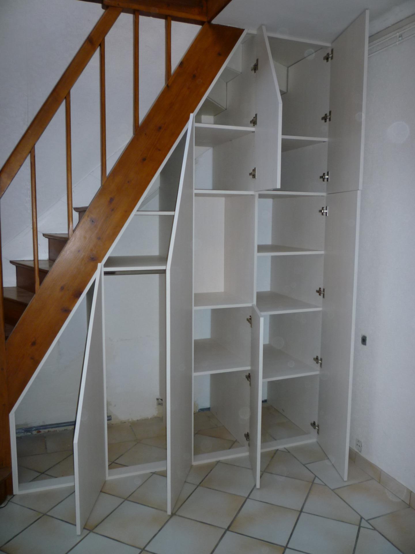 habillage sous escalier